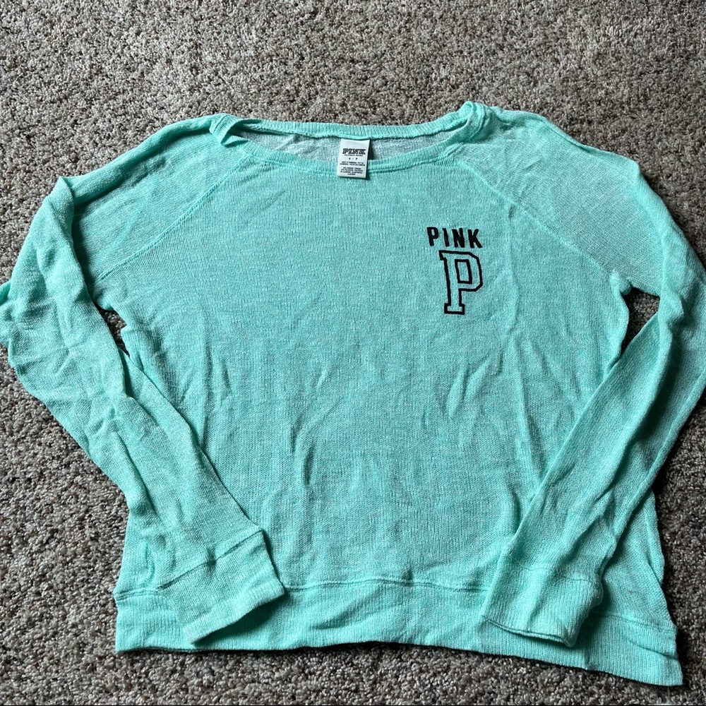 Victoria’s Secret Pink Long Sleeve Top - Picture 1 of 2
